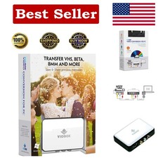 User-Friendly USB Video Converter for Easy VHS to DVD & Digital Format Transfers picture