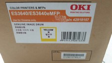 Genuine Oki 42918157 Yellow Drum for ES3640 ES3640e ES3640eMFP New Never Used picture