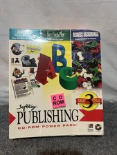 Vintage 1995 Softkey Publishing CD ROM Power Pack New  picture