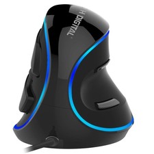 J-Tech Digital Wired Ergonomic Vertical USB Mouse with Adjustable Sensitivity (6 picture