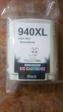 Miss Deer 940XL High Yield Black Ink Cartridge Remanufactured.  picture