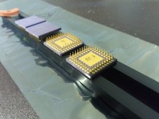 INTEL A8097-90 68 PGA CERAMIC GOLD LEADS 16BIT MICROCONTROLLER VINTAGE NEW $99 picture