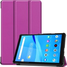 Slim Lightweight Trifold Stand Case Cover for Lenovo Tab M8 TB-8505F, Purple picture