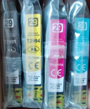 Cartridges Compatible Epson 29XL Black Cyan Magenta Yellow picture
