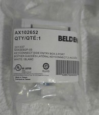 BELDEN AX102652 Pack of 3 and BELDEN AX102653 PACK OF 1  KEYCONNECT SIDE ENTRY picture