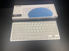Sparin  Wireless Bluetooth Keyboard KB066 Silver White picture