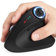 MAM51 Ergonomic Mouse, Bluetooth Mouse with Side Scroll Wheel picture