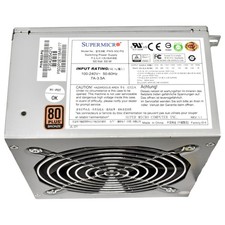 Supermicro 500W ATX PWS-502-PQ 80 Plus Bronze Power Supply picture