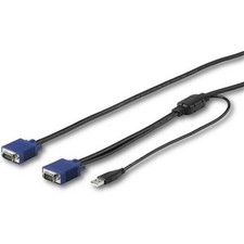 StarTech 10 ft. (3 m) USB KVM Cable for StarTech Rackmount Consoles - VGA and picture