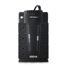 Cyberpower Cp550slg Standby Ups System, 550Va/330w, 8 Outlets, Compact picture