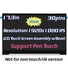 NEW For HP Envy 17-CW0023DX 17T-CW100 17-CW000 LCD Touch Screen Display Assembly picture