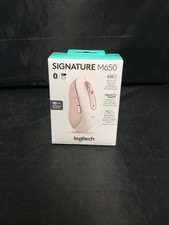 Logitech Signature M650 Wireless Scroll Mouse ROSE (910-006251) Brand New picture