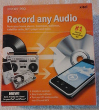 Xitel Inport PRO Record Any Audio NIB Home Recording Kit  New in Box picture