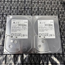 Lot Of 2 HITACHI HDS721010CLA332 1TB SATA HARD DRIVE P/N:0F10383 MLC:JPT3EA picture