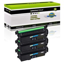 3PK CE261A Cyan Toner Fits for HP Color LaserJet Enterprise CP4525N CM4540 MFP picture