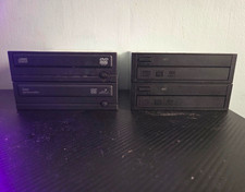 Philips & Toshiba Lot of 4  Internal SATA 5.25in DVD+RW/CD-RW Drives Black picture