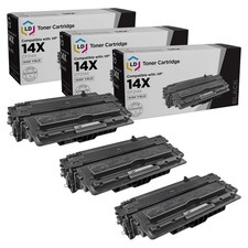 LD Reman Replacements for HP 14X CF214X 3pk HY Black 700 M712xh M725 M725f M725z picture
