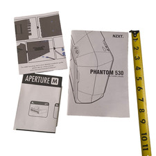 NZXT Phantom 530 Full Tower Chassis Manual + Aperture M + AMD Installation Book picture