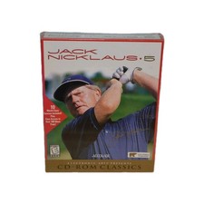 Brand NEW Sealed Jack Nicklaus 5 - PC GAME Golf Course Computer Game picture