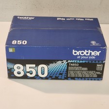 Brother TN850 Hi Yield Black Toner Cartridge Genuine New Sealed Box picture
