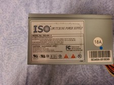ISO Universal Switching Power Supply  ISO-400 300W | CIS400-100512681 REV:02 PSU picture