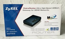 Zyxel Router P-660H-D1 Ultra High-Speed ADSL2+ 4-Port Gateway in Box picture