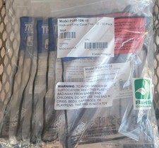 100 Tripp Lite P350-10N-10 Hook-and-Loop Cable Ties, 10