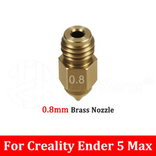0.4Mm 0.6Mm 0.8Mm Hotend Nozzle for Creality Ender 5 Max Brass Hardened Steel No picture