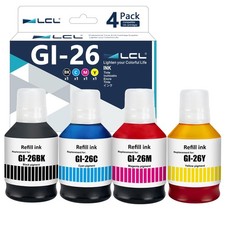 Lcl Gi-26 Gi26 Ink Bottles Replacement For Canon 26 Gi26 Gi-26 Ink Refill picture
