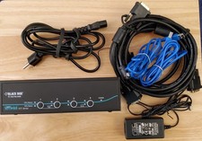 Black Box Networking KV9624A ServSwitch DT Series Desktop KVM Switch w/Cables picture