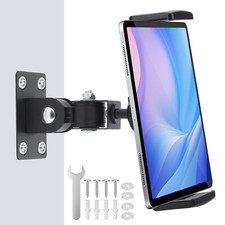 iPad Wall Mount 360° Rotating Tablet Wall Mount Metal Holder for Kitchen Car picture