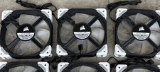Lot of 3 Corsair ML120 PRO LED 120mm PWM Magnetic Levitation Fans CO-9050041-WW picture