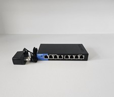 Linksys 8-Port Gigabit Desktop Switch LGS108V2 - New, No Box, 1000 Mbps picture