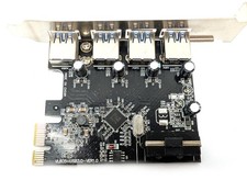CSL 302203 PCIe USB 3.0 4-Port Card VL805-USB3.0-VER1.0 Controller Adapter picture
