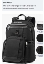 Travelpro Platinum Elite Business Laptop Backpack Fits 17.5 In Laptop picture