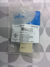 Leviton 41089-1IP Quickport 1 Port Surface Mount Housing **Free Shipping** picture