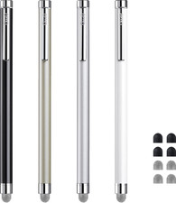 Stylus Pens for Touch Screens, Chaoq 4 Pcs Mesh Fiber Stylus | picture
