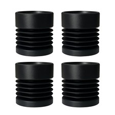 Set of 4 Centauri Carbon Non-Slip Silicone Shock Absorber Feet - Black picture