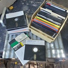 5.25inch Floppy Disk Lt of 109 Assrted Brands Maxell KAO Vintage Media Games Ins picture