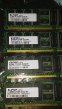 Elpida 2GB 4x512MB PC2100 DDR-266MHz ECC Reg 184-Pin DIMM Memory EBD51RC4AAFA-7B picture