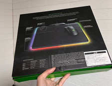 Razer Firefly RGB Mamba Hyperflux V2 Gaming Mouse Pad Wireless Charging W/ Box picture