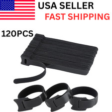 120PCS 6 Inch Reusable Cable Ties Wire Ties Cord Organizer Cable Organizer picture