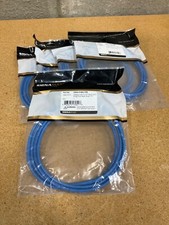 Lot of 5 SignaMax C6AS-314BU-7FB Category 6A F/UTP Patch Cord SnagProof Boot 7ft picture