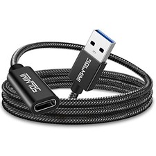 USB C Female to USB Male Adapter 4FT(1.2M), Upgraded Type C to USB 3.0 Male  picture