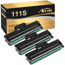 3PK MLTD111S MLT-D111S Toner Black For Samsung Xpress M2020W M2070FW M2070 111S picture