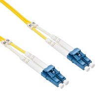 50m LC/UPC-LC/UPC Singlemode Duplex OFNR 2.0mm Fiber Optic Patch Cable picture