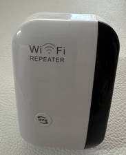 Wireless-N Repeater, 2.4GHz, WPS, 1 LAN Port, Ethernet, White/Black - p picture