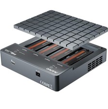 MAIWO 4 Bay M.2 NVMe SSD Enclosure with USB4 Port with SoftRAID with Cooling ... picture