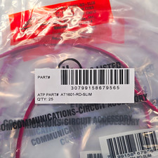 Allen Tel Products Cat6 1ft Red Ethernet Patch Cable RJ-45 RJ-45 AT1601 Qty-500 picture