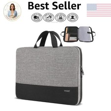 Versatile 17 Inch Laptop Sleeve - Water-Resistant Grey Case for All Major Brands picture